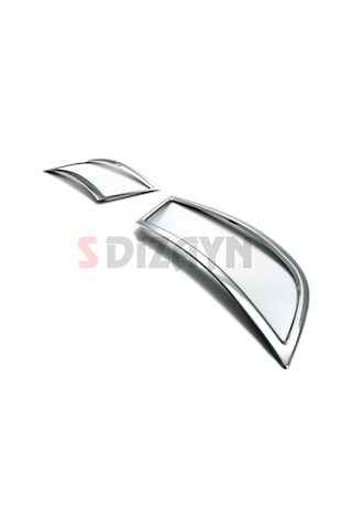 Skoda Superb Krom Egzoz Çıkışı 2 Parça 2015-2019