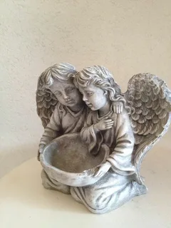 2li Havuzlu Melek 19cm X 13cm X 23cm