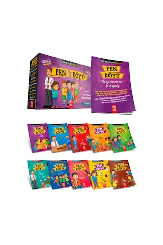 Model Çocuk Yayınları 3. ve 4. Sınıf Fen Köyü Hikaye Seti 10 Kitap