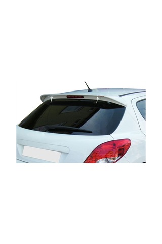 Peugeot 207 Spoiler Camüstü Fiber 2006 2013