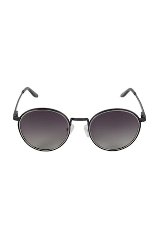 Ferfarani Ff 1453 417p 51 Unisex Oval Gri Metal Güneş Gözlüğü Gri