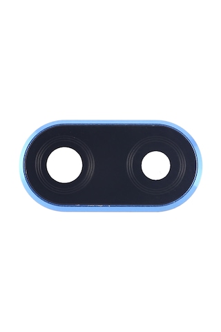 Huawei P20 Lite / Nova 3e Kamera Lens Kapağı İçin Mavi