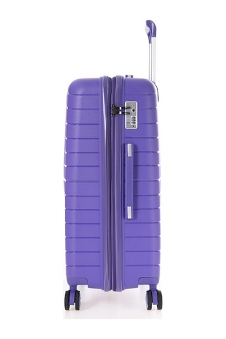 Ççs 5242 Polipropilen Körüklü Orta Boy Valiz-mor Mor