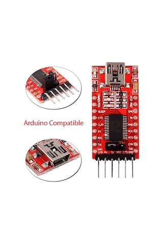 FT232RL USB to RS232 TTL UART Çevirici Modül Seri Port Haberleşme Arduino Mcu
