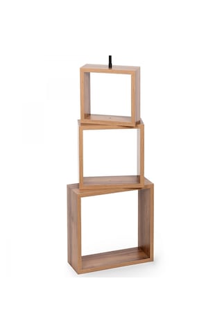 Homing Kumaş Başlıklı Modern Raflı Lambader Ayd-2901