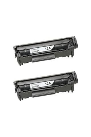 Perfection HP 1020-1022 12A (Q2612A) Siyah Uyumlu Lazer Toner (2 ADET)