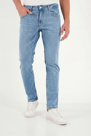 Buratti Pamuklu Normal Kalıp Normal Bel Pantolon Erkek Kot Pantolon 2203c512parma Açık Mavi
