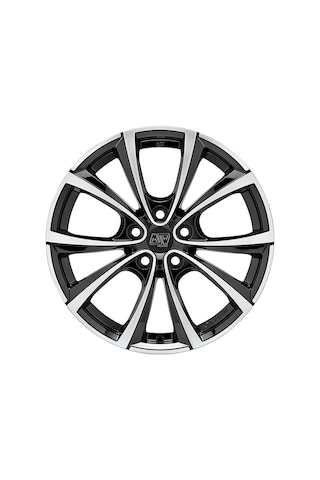 Msw-27t Tesla Jant 5x114.3 20x9.5 Et45 64.1 Siyah Polısh Desıgned By O.z. (4 Adet)
