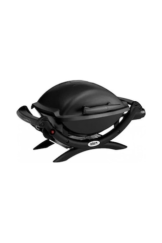 Weber Q 1000 Klasik Siyah Döküm Izgara 2,5 Kw Tek Brülör Easy-ıgnite Ateşleme-139 Siyah