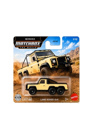 The Movie 1:64 Diecast Arabalar Land Rover 6x6 Jnd09