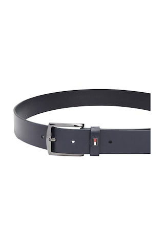 Tommy Hilfiger Erkek Lacivert Deri Kemer-6077 Lacivert