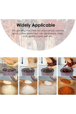 2c6zg Elektrikli Kahve Değirmeni Paslanmaz Çelik Elektrikli