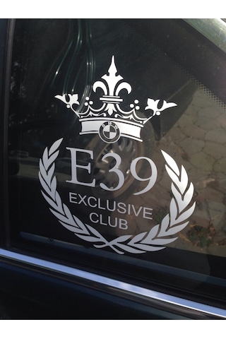 Bmw E39 Exclusive İçin Uyumlu Aksesuar Club Oto Sticker Adet 18 5 Cm