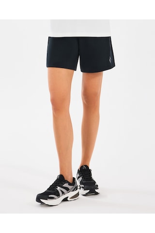 Skechers W Lounge Regular 5 Inch Sweatshort Kadın Siyah Şort S2510059-001 Siyah