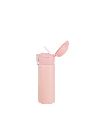 Siply Çift Duvar Isı Yalıtımlı Paslanmaz Çelik Termos Matara - 600 Ml Pembe