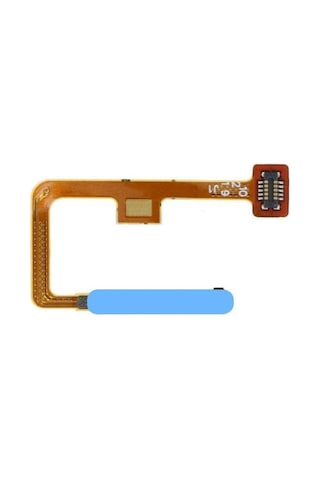 Xiaomi Mi 11 Lite 5g Uyumlu On Off Yan Tuş Parmak İzi Filmli M2101k9g - Mavi