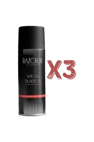 Razorline Tıraş Makinesi Bakım Yağı 3 x 200 ML