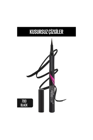 Maybelline New York Hyper Precise All Day Eyeliner - 700 Black Siyah Diğer