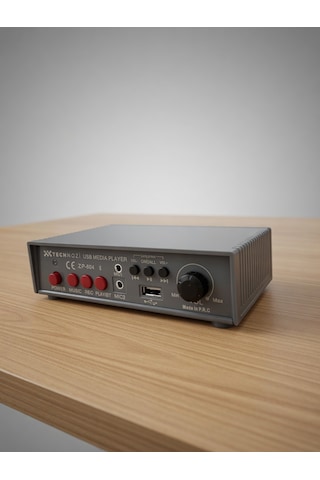 Technozi Pazarcı Anfisi Taşınabilir Ses Sistemi Usb Sd Fm Bluetooth Destekli