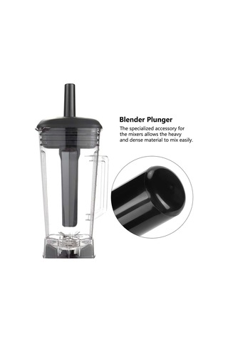 Vitamix Blender İçin Blender Hızlandırıcı Çubuğu Plastik Piston Yedek Çubuğu