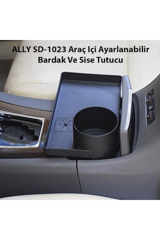 Araç Bardaklık Konson Organizeri Konsol Telefon Tutucu Kablo Çıkışlı Araç Organizeri Tüm Araçlar İçin