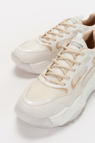 Luvishoes 65100 Beyaz Kadın Spor Ayakkabı Beyaz