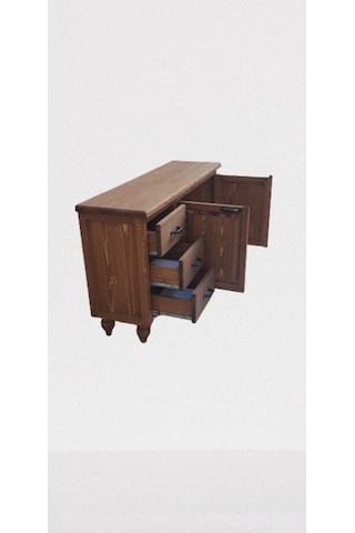 Dosswood 526598444 Masif Ahşap Konsol
