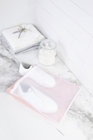 Ocean Home Textile Pembe Renk Ayakkabı Yıkama Filesi 35 x 40 cm