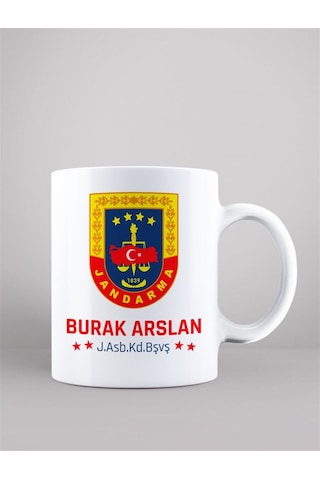 Jandarma Kişiye Özel Baskılı Kupa