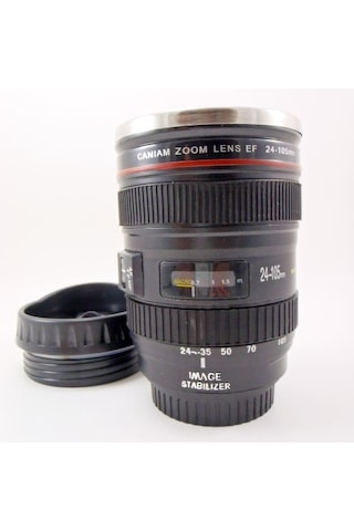 Objektif Görünümlü Termos Bardak Tdrtr Renkli