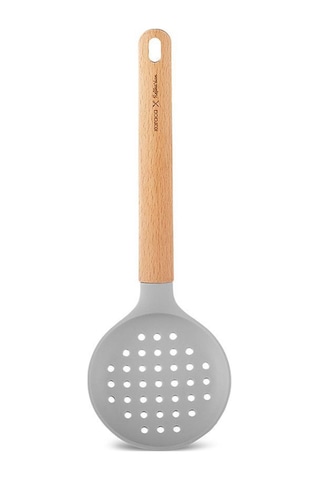 Karaca x Refika Gadgets Ahşap Saplı Silikon Kevgir