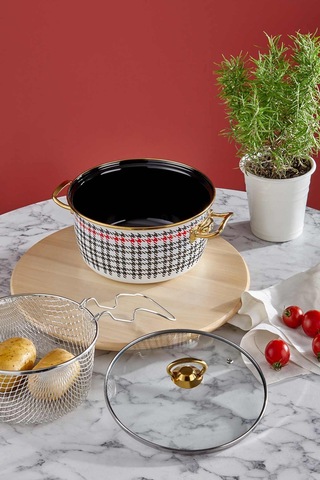 Neva N3288 Berry Kızartma Tenceresi-Kazayağı