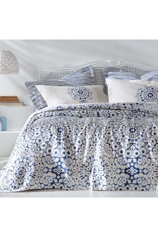 Yataş Bedding Sancia Çift Kişilik Pike Takımı - Mavi
