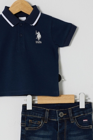 U.S. Polo Assn. Erkek Bebek Lacivert Takım Usb2627-c-v2 Lacivert