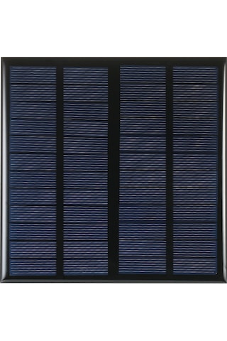 Lemestar 12v 3w Polikristal Güneş Paneli - Dıy Taahhüt Ve Seyahat İçin Güneş Enerjisi Çevirici