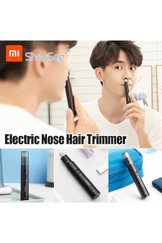 Xiaomi Showsee Elektrikli Burun Kılı Kesme Makinesi C1bk Taşınabilir Çıkarılabilir