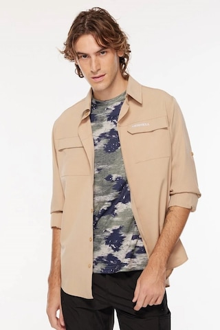 Merrell Erkek Gömlek Pale Khaki M23gusto 001