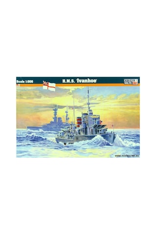 Mistercraft S099 1/500 Hms Ivanhoe Zırhlı Gemi Plastik Model Kiti