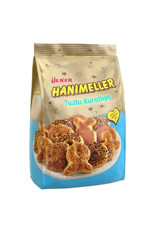 Ülker Hanımeller Karışık Tuzlu Kurabiye 5 x 150 G