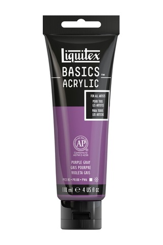 Liquitex Basics Akrilik 118Ml - Purple Gray N 263