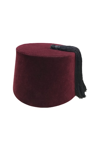 Beyzade Kostüm Erkek Bordo Payitaht Fes Bordo