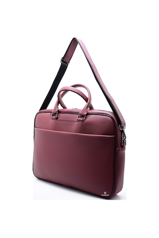 Los Angeles Polo Club Unisex Bordo Laptop & Evrak Çantası Bordo