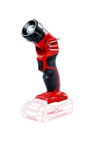 Einhell Akülü Aydınlatma TC-CL 18 Li H-Solo 4514130, 350 lm, 7000 K, 33 m aydınlatma mesafesi, Metal Kanca, akü hariç