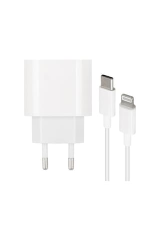 Weko Wk-21443 Pd-c 20 Watt Telefon Şarj Adaptörü + Type-c To Lightning Kablo