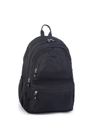 Nas Bag Unisex Büyük Boy Su Geçirmez Waterproof Hafif Sırt Çantası Siyah