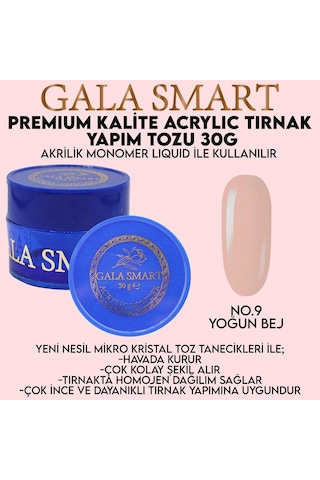 Akrilik Toz Premium 30 G - No:09 Gala Smart