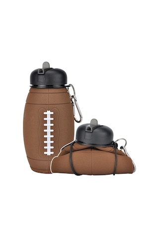 Rugby Shape Çocuk Spor Su Şişesi 600m Ml Gjnn2b Kahverengi