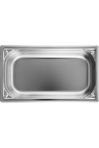 Gastronorm Küvet Paslanmaz Çelik Gn 1/3 - 100 Mm Gümüş