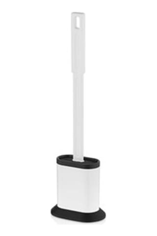 Rulopak Oval Elite Silikon Tuvalet Fırçası Siyah