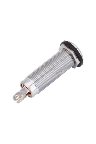 Hfambition Elektro Gitar Ve Bas İçin Gürültü Azaltıcı, 6.35mm 1/4" Çıkış Jak, Kaliteli Metal, Kolay Kurulum Gümüş